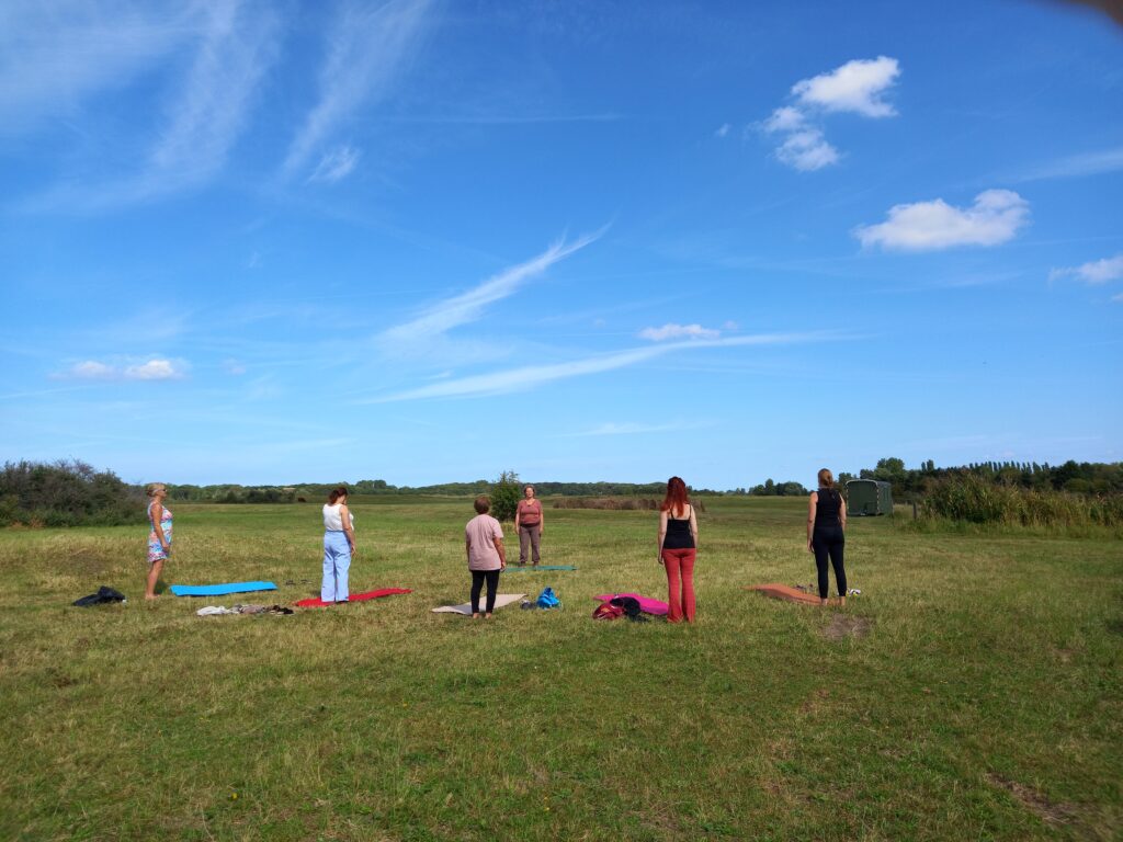 yogales tijdens Fete de la Nature 2025